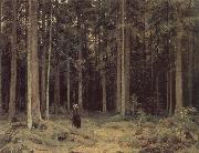 Ivan Shishkin Countess Mordinovas-Forest Peterhof France oil painting artist